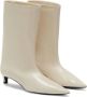 Jil Sander 30mm leather ankle boots Neutrals - Thumbnail 2