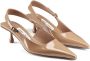 Jimmy Choo Amel 50mm leather pumps Neutrals - Thumbnail 1