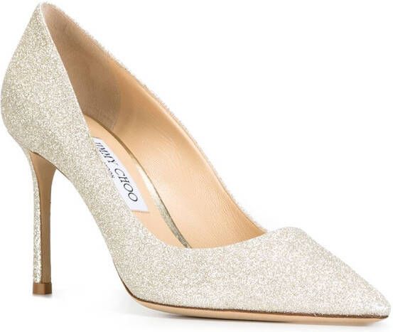 Jimmy Choo 85mm Romy pumps Silver - Picture 1