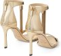 Jimmy Choo Vinca 95mm patent-leather sandals Gold - Thumbnail 2