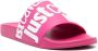 Just Cavalli logo-raised slides Pink - Thumbnail 2