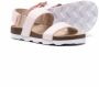 Kenzo Kids logo-print double strap sandals Pink - Thumbnail 2