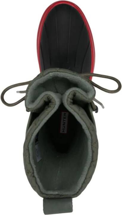 Kenzo x Hunter lace-up ankle boots Black