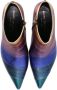 KG Kurt Geiger Belgravia 65mm metallic-finish ankle boots Blue - Thumbnail 3