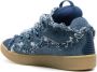 Lanvin Curb denim sneakers Blue - Thumbnail 2