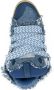 Lanvin Curb denim sneakers Blue - Thumbnail 3