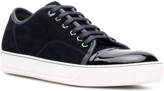 Lanvin toe capped sneakers Blue - Picture 1