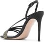 Le Silla Belen 110mm leather sandals Black - Thumbnail 2