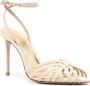 Le Silla Embrace 100mm raffia sandals Neutrals - Thumbnail 1