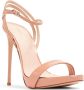 Le Silla Gwen 120mm patent-finish sandals Neutrals - Thumbnail 1