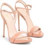 Le Silla Gwen 120mm patent-finish sandals Neutrals - Thumbnail 4