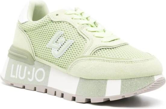 LIU JO Amazing mesh sneakers Green