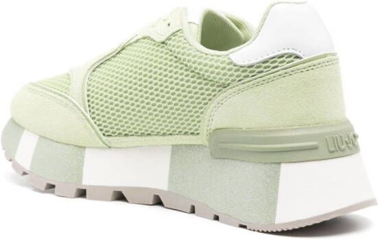 LIU JO Amazing mesh sneakers Green