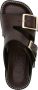 LOEWE 70mm buckled leather mules Brown - Thumbnail 3