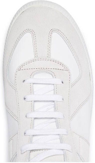 Maison Margiela Replica low-top leather sneakers White - Picture 2