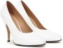 Maison Margiela 110mm Tabi patent-leather pumps White - Thumbnail 1