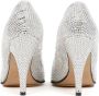 Maison Margiela 110mm Tabi rhinestone-embellished pumps White - Thumbnail 2