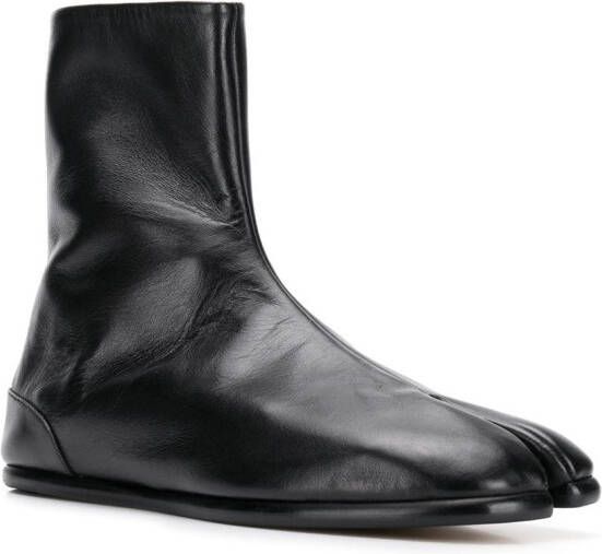 Maison Margiela Tabi leather ankle boots Black - Picture 1