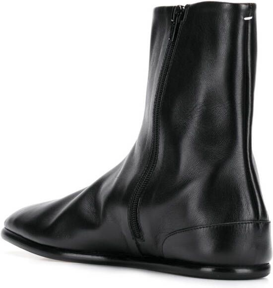 Maison Margiela Tabi leather ankle boots Black - Picture 2