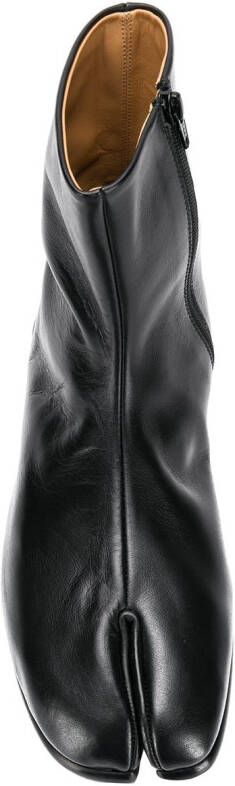 Maison Margiela Tabi leather ankle boots Black - Picture 3