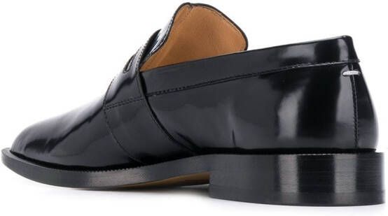 Maison Margiela Tabi leather loafers Black - Picture 2