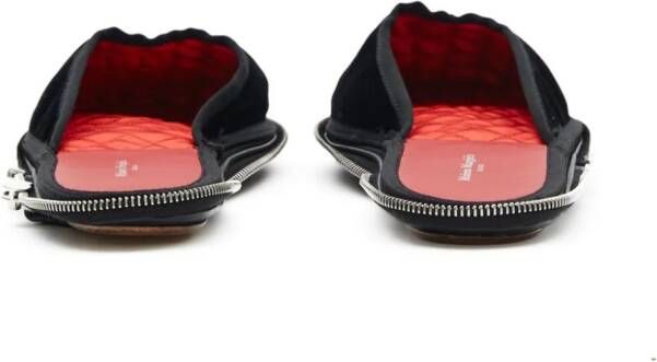 Maison Margiela Travel round-toe slippers Black