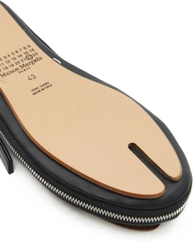 Maison Margiela Travel round-toe slippers Black