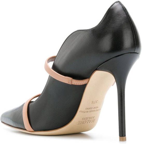 Malone Souliers 100mm Maureen pumps Black - Picture 2