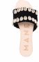 Manebi embellished open-toe slides Black - Thumbnail 4