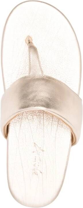 Marsèll Spanciata leather sandals Gold