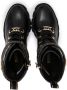 Michael Kors Kids monogram-print lace-up boots Black - Thumbnail 3