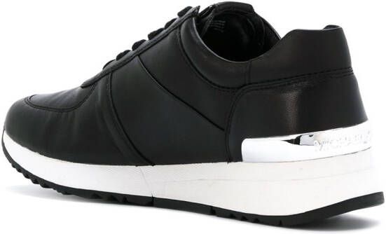 Michael Kors leather lace-up sneakers Black - Picture 2