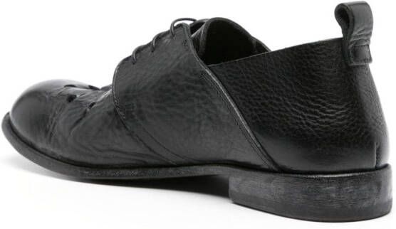 Moma perforated leather Oxford shoes Black