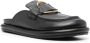 Moncler Bell leather mules Black - Thumbnail 1