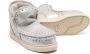 Mou Kids Eskimo whipstitch-detail boots Silver - Thumbnail 2