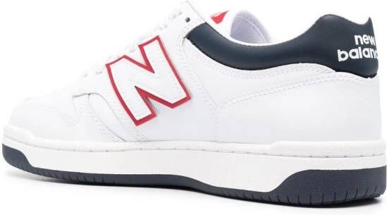 New Balance BB480 low-top sneakers White