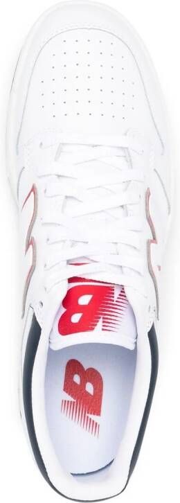 New Balance BB480 low-top sneakers White