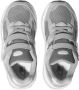 New Balance Kids 2002 Hook & Loop panelled sneakers Silver - Thumbnail 2