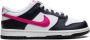 Nike Kids Dunk Low "Fierce Pink" sneakers Black - Thumbnail 1