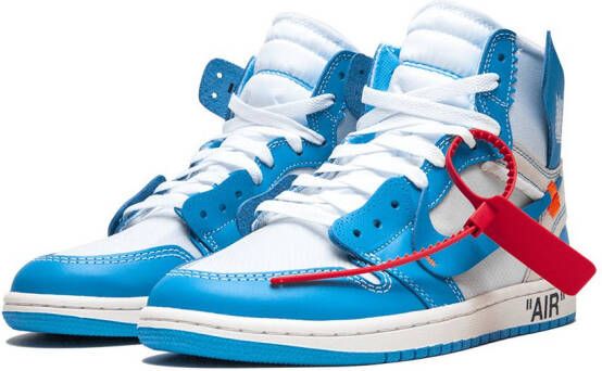 Jordan Air 1 Retro High "Off-White UNC" sneakers Blue - Picture 1