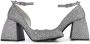 Nodaleto square-toe block-heel pumps Silver - Thumbnail 5