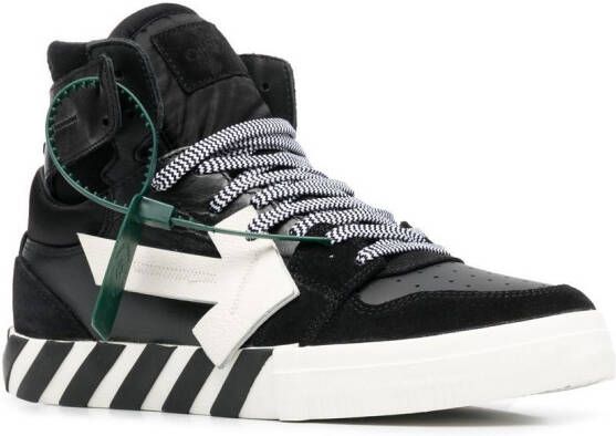 Off-White Vulcanized high-top sneakers Black