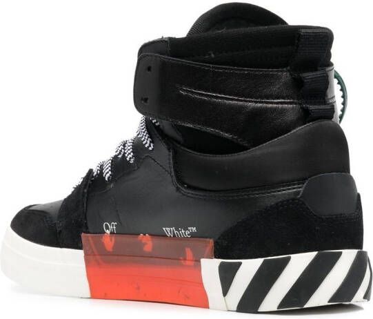 Off-White Vulcanized high-top sneakers Black