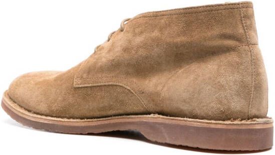 Officine Creative Kent 002 suede ankle boots Neutrals