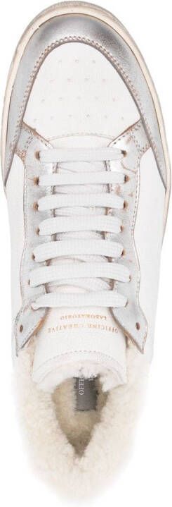 Officine Creative Magic 103 leather sneakers White