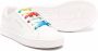 Palm Angels Kids logo-print low-top sneakers White - Thumbnail 2