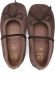 Pèpè bow-detail suede ballerinas Brown - Thumbnail 2