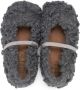 Pèpè faux-shearling round-toe ballerinas Grey - Thumbnail 2