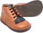 Pèpè lace-up leather boots Brown - Thumbnail 1