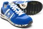 Premiata Kids Skyb 8001B logo-patch sneakers Blue - Thumbnail 1